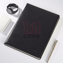 博文皮面笔记本A5-120 A5 120张 80g道林纸 记事本/日记本