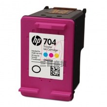 惠普原装墨盒HP704(CN693AA) 彩色 适用于HP喷墨打印机 2010/2060 200页