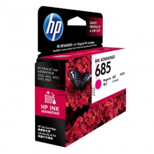 惠普原装墨盒CZ123AA 685 红色 适用于HP喷墨打印机3525/5525/6525/4615/4625 300页