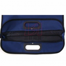 业升织布袋207 B4 蓝色 带名片插袋12个/包