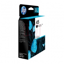 惠普原装墨盒HP45(51645AA) 42ml 黑色 适用于HP喷墨打印机710c/830c/850c/870cx 930页