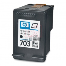 惠普原装墨盒HP703(CD887AA) 黑色 适用于HP喷墨打印机D730/K109a/K109g/F735 600页