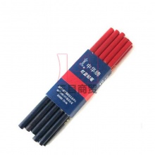 中华红蓝铅笔120 全红色铅笔 全蓝色铅笔 特种铅笔
