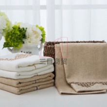 竹印象竹纤维吉祥浴室三件套件ZYX-03056 毛巾2条、浴巾1条