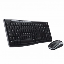罗技无线键鼠套装 MK260 黑色