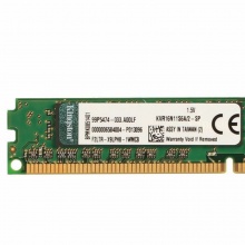 金士顿（KingSton）内存条 DDR3 1600 2GB 兼容1333台式机内存条 2GB