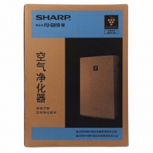 夏普（SHARP） 空气净化器 FU-GB10-W 除雾霾PM2.5除甲醛净离子群杀菌