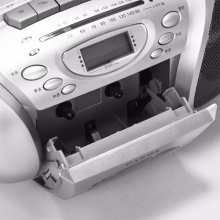 熊猫(PANDA) F538 液晶显示语言复读收录机 便携式录音机 磁带收音机播放器播放机英语学习机