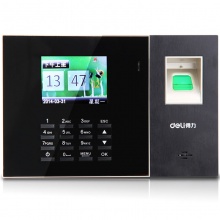 得力 3958 指纹考勤机打卡机