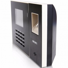 得力 3958 指纹考勤机打卡机