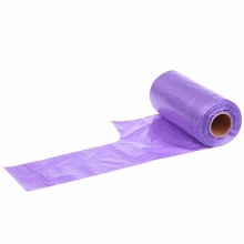 妙洁背心式垃圾袋 3073 45*60cm 3卷/包 1卷*30个 紫色