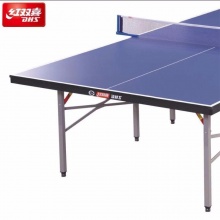 红双喜T3726乒乓球台 标准家用折叠移动两用室内乒乓球桌