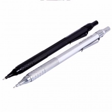 晨光自动铅笔AMP37201全金属狂潮 黑 0.5mm 外壳银色/黑色2色随机 36支/盒
