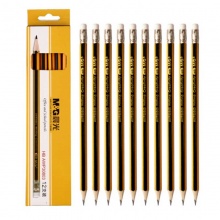 晨光铅笔AWP30803六角木杆HB黄黑杆 12支/盒