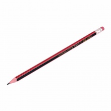 晨光铅笔AWP30804六角木杆2B红黑杆 10支/盒