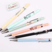 晨光自动铅笔木之语AMP35602黑2B 2.0mm壳颜色随机 36支/盒