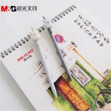 晨光自动铅笔萌宠小物AMP840X7黑0.5mmAMP840X8黑0.7mm壳颜色随机 40支盒