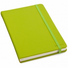 齐心皮面笔记本C5902 A5-122张 70g米黄色纸 紫色