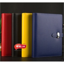 喜通皮面活页笔记本A25-848 A5-6孔170页 黑色