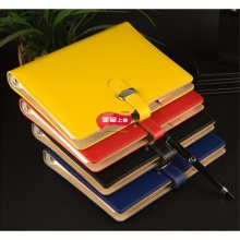 喜通皮面活页笔记本A25-848 A5-6孔170页 黑色