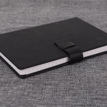 汇丰皮面笔记本HF-0225 A5-100页 黑色
