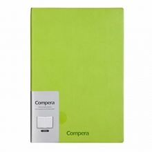 齐心Compera皮面笔记本C8022 A5-154张 70g米黄 红色