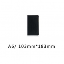 博文 4015 皮面笔记本 A6-112张 80g 黑色PU面料