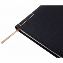 卓能皮面笔记本ZN-1603 16K（25*17.5）黑色 PU面料