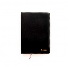 博文 2932  皮面笔记本 32K 黑色 优质革料+70g双胶纸 132页