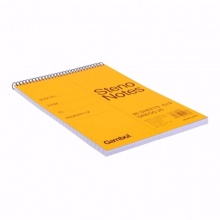 渡边 S6090Z 螺旋软抄本 6*9“ A5 80页 竖式 黄色 12本/包
