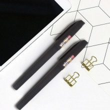 现代美 GP-3021 能力中性笔 1.0MM黑色超大容量 12支/盒