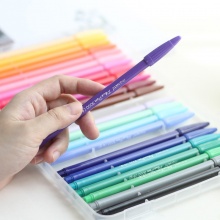 慕那美 3000 软头中性笔36色套装 0.3~0.5mm36色 36支/盒