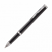 齐心商务中性笔 GP5107 0.7mm 芯黑色 壳黑色/白色 12支/盒