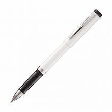 齐心商务中性笔 GP5107 0.7mm 芯黑色 壳黑色/白色 12支/盒