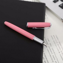 毕加索铱金钢笔PS-916马拉加系列 明尖0.5mm 淡粉色/淡绿色/淡蓝色/橙黄色/法兰红/慕白色 礼盒包装