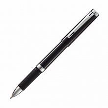 齐心商务中性笔 GP5105 0.5mm 芯黑色 壳黑色/白色 12支/盒