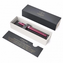 派克新款都市系列钢笔 粉红白夹 礼盒包装