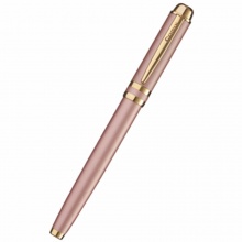 齐心爱俪丝金属钢笔FP6208 F尖0.5mm 玫瑰金 (1笔+4墨囊）/套