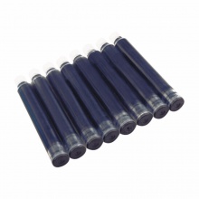 晨光直液式钢笔HAFP0660 组合卡装1支钢笔+8支墨囊 黑可擦晶蓝可擦纯蓝可擦墨蓝 24卡盒