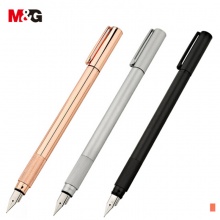 晨光优品金属钢笔AFPY1704 EF尖0.38mm男女通用 黑色/灰色/玫瑰金
