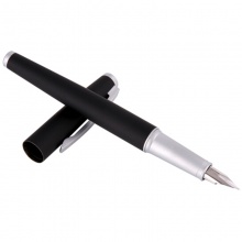 得力钢笔米修斯系列S150F F明尖 黑色 1支/盒