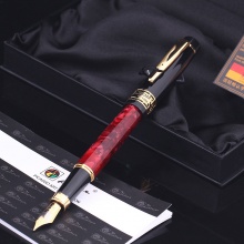 毕加索 PS-915 宝珠笔 欧亚情怀系列 幻彩赛璐洛 玫瑰红 礼盒包装