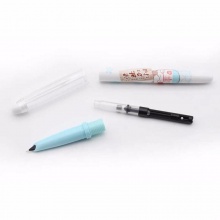 晨光学生塑料钢笔加油喵喵AFP60106 混色 36支/盒