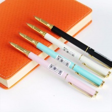 晨光皇冠钢笔AFP43105 暗尖 黑色/粉色/蓝色/白色 12支/盒