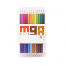 晨光彩色铅笔M&G ARTS双头彩铅24色ZWPY6701