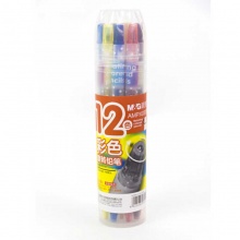 晨光彩色铅笔12色彩铅旋转笔管(三角)AMPX0301
