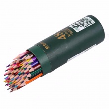 晨光彩色铅笔48色PP筒装彩色铅笔AWP36808