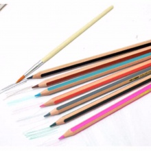 晨光彩色铅笔PET筒装水溶性18色AWPQ1201/48色AWPQ1204