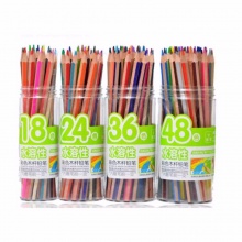 晨光彩色铅笔PET筒装水溶性18色AWPQ1201/48色AWPQ1204