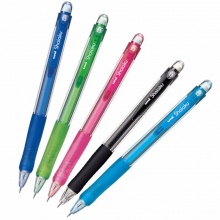 三菱自动铅笔M5-100 0.5mm 壳黑色/蓝色/绿色/浅蓝/粉色 10支/盒